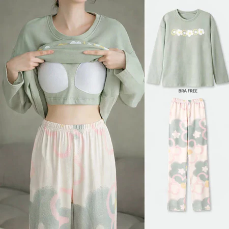 Cari baju tidur yang tidak perlu pakai bra lagi tapi tetap tebal dan anti menerawang? Yuk, cek review jujur piyama setelan dan daster cup bra impor viral di sini!